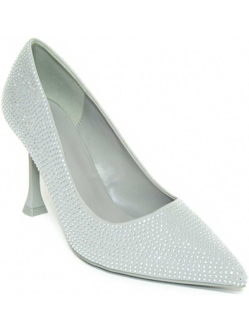 Chaussure à Talons Matériau Synthétique Montevita Argent - Kiabi