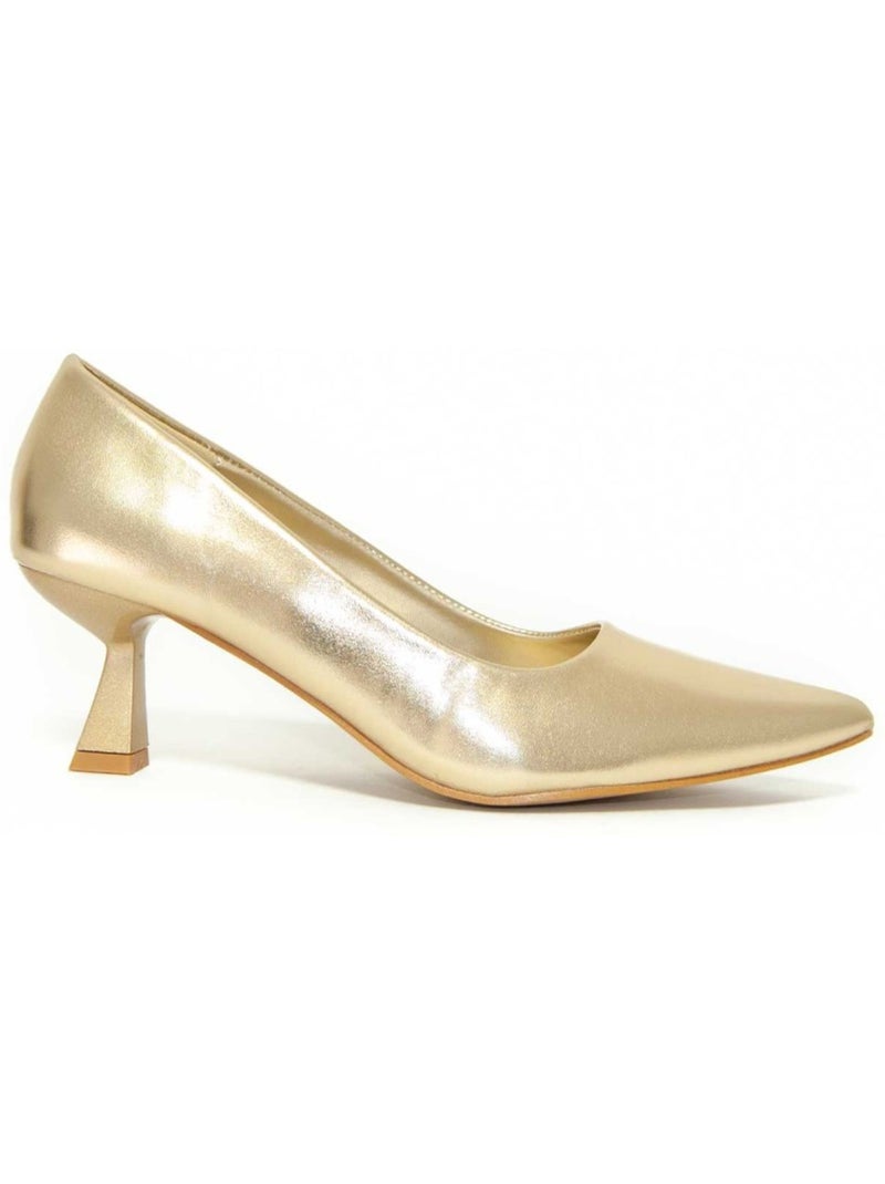 Chaussure à Talons Matériau Synthétique Montevita Doré/or - Kiabi