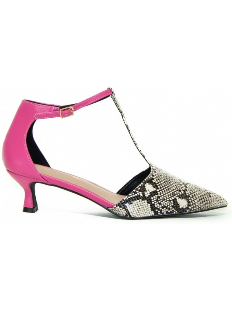 Chaussure à Talons Matériau Synthétique Montevita Rose - Kiabi