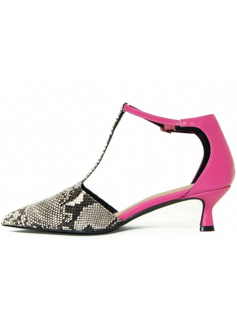 Chaussure à Talons Matériau Synthétique Montevita Rose - Kiabi