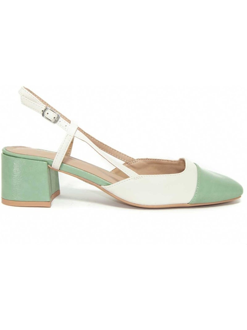 Chaussure à Talons Matériau Synthétique Montevita Vert - Kiabi