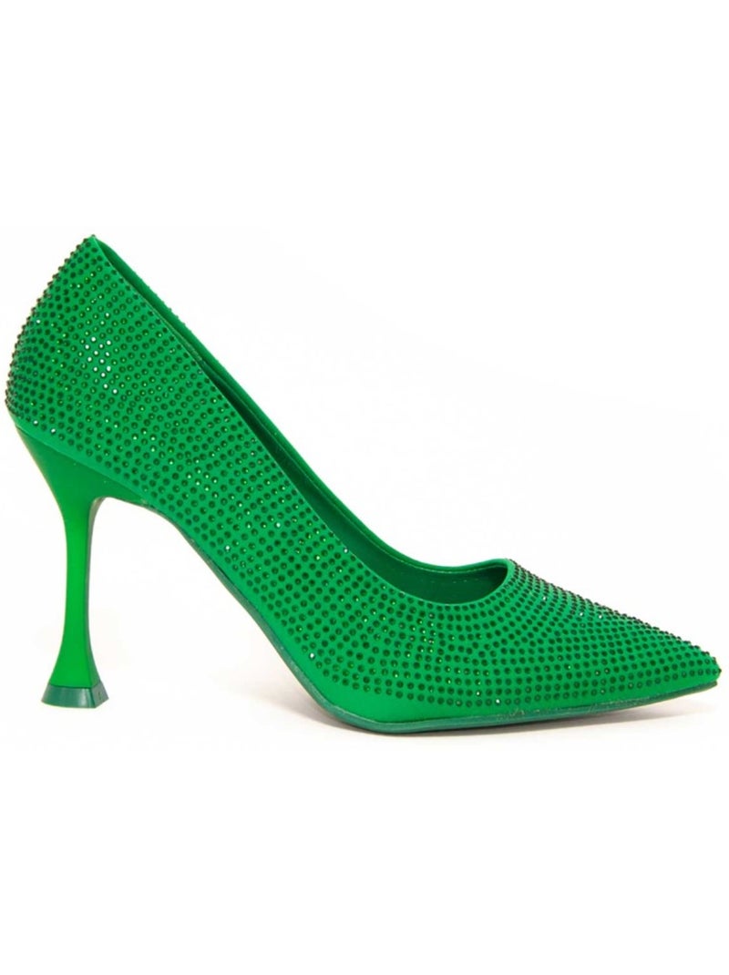 Chaussure à Talons Matériau Synthétique Montevita Vert - Kiabi