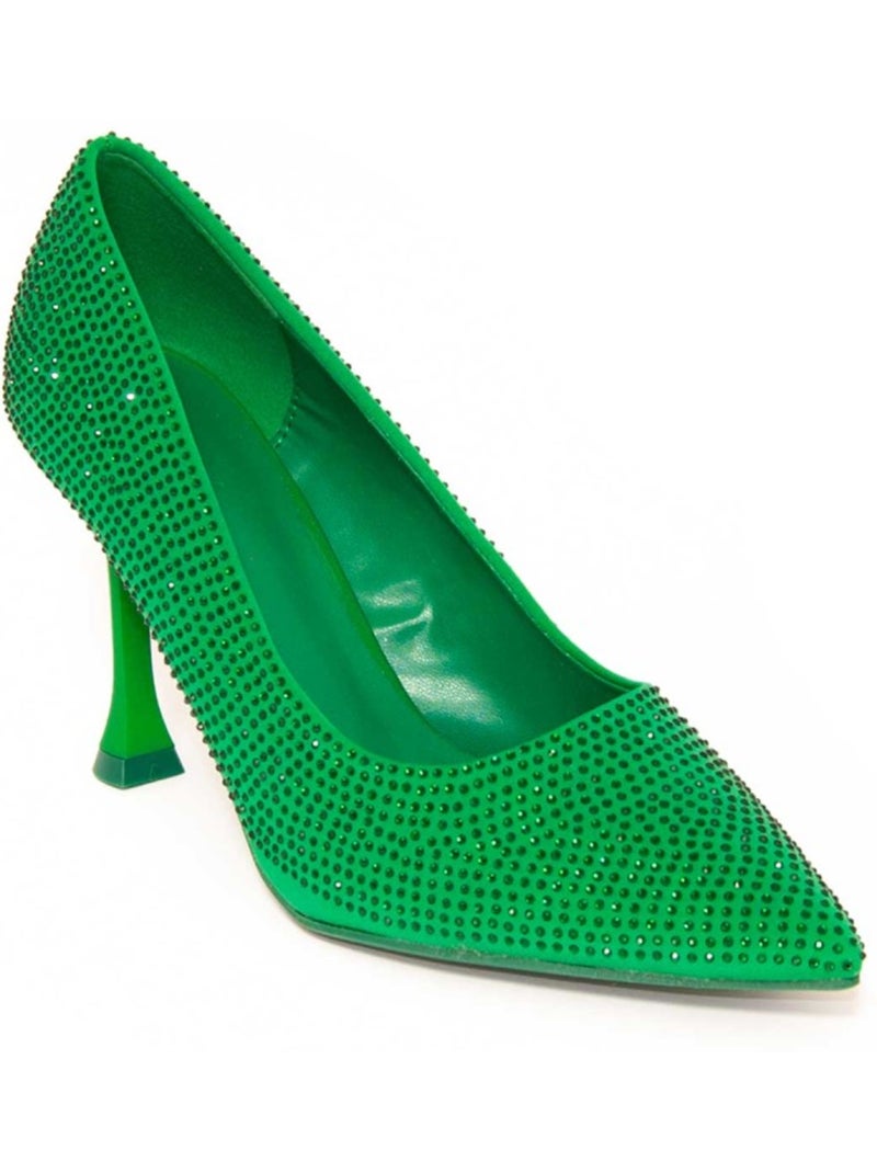 Chaussure à Talons Matériau Synthétique Montevita Vert - Kiabi