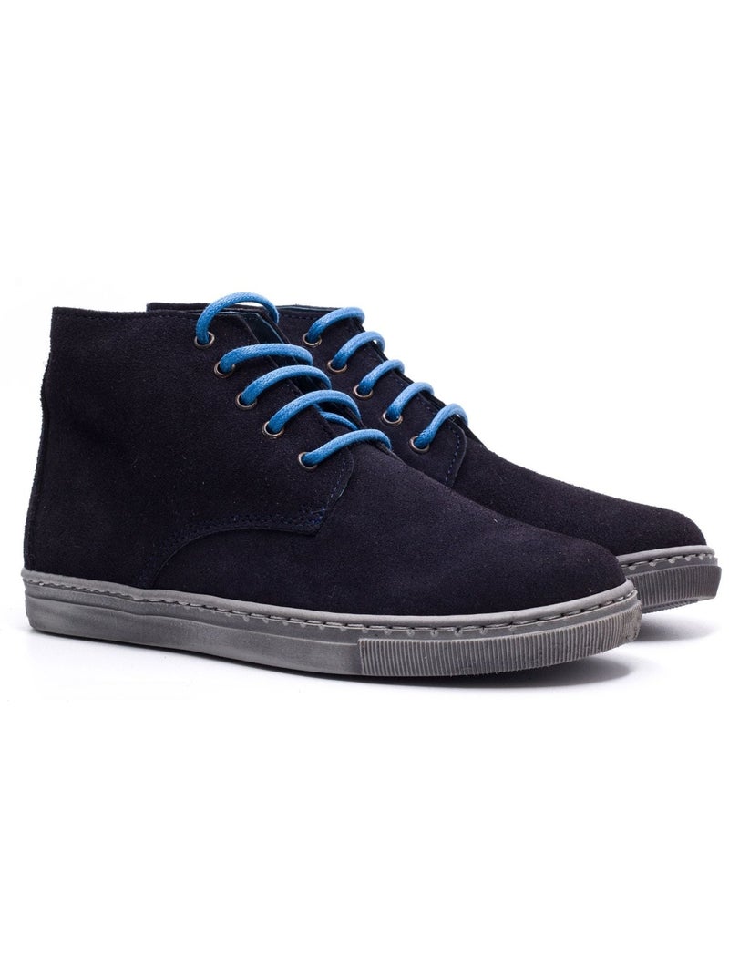 Chaussure Ado - Boni Jack Noir Bleu marine Bleu - Kiabi