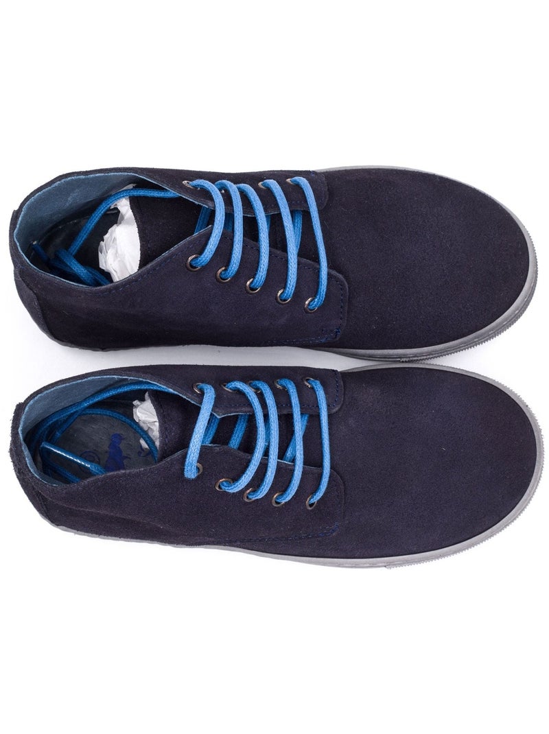 Chaussure Ado - Boni Jack Noir Bleu marine Bleu - Kiabi