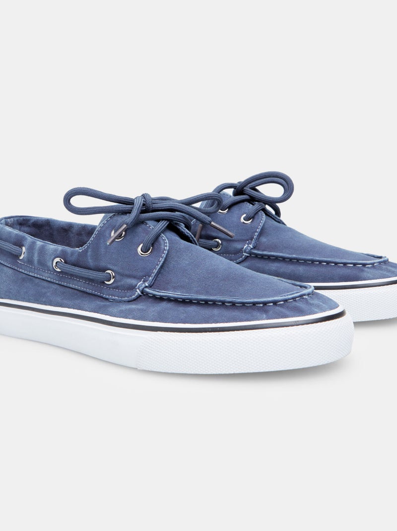 Chaussure bateau BATA Bleu - Kiabi