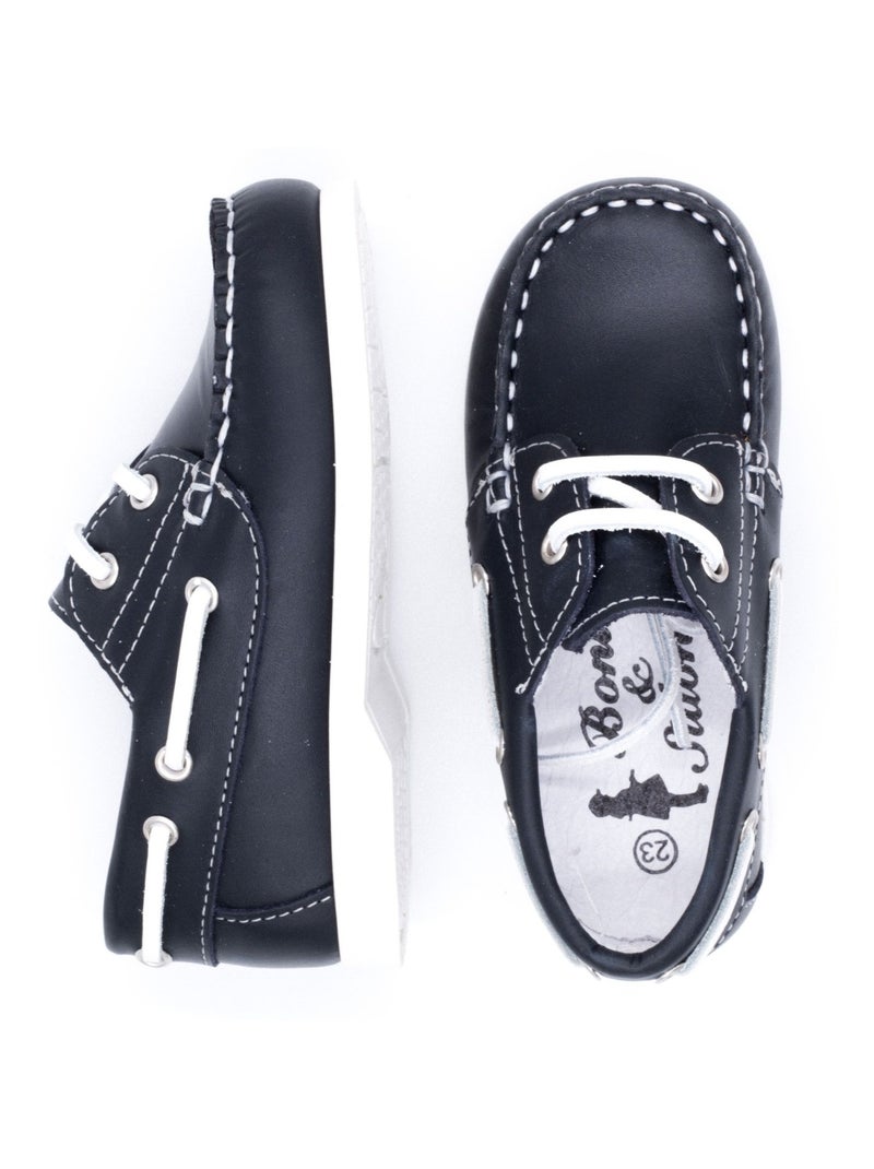 Chaussure Bateau Bebe - Boni Mini Briac Bleu marine - Kiabi
