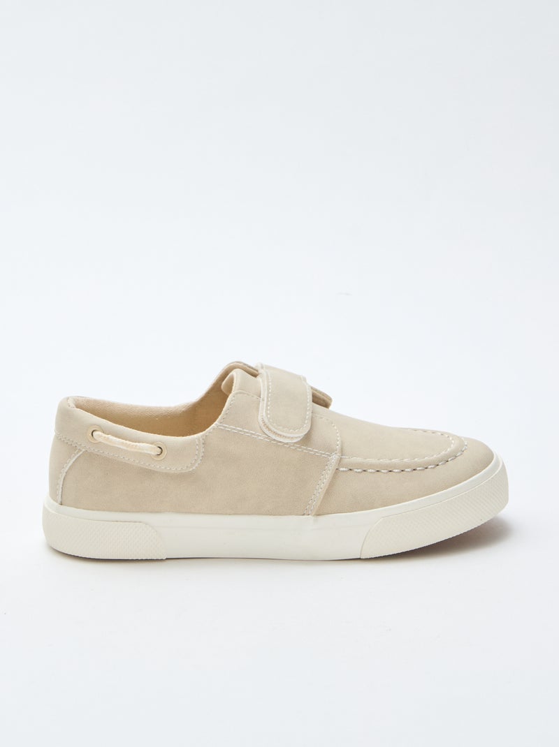 Chaussure bateau Beige - Kiabi
