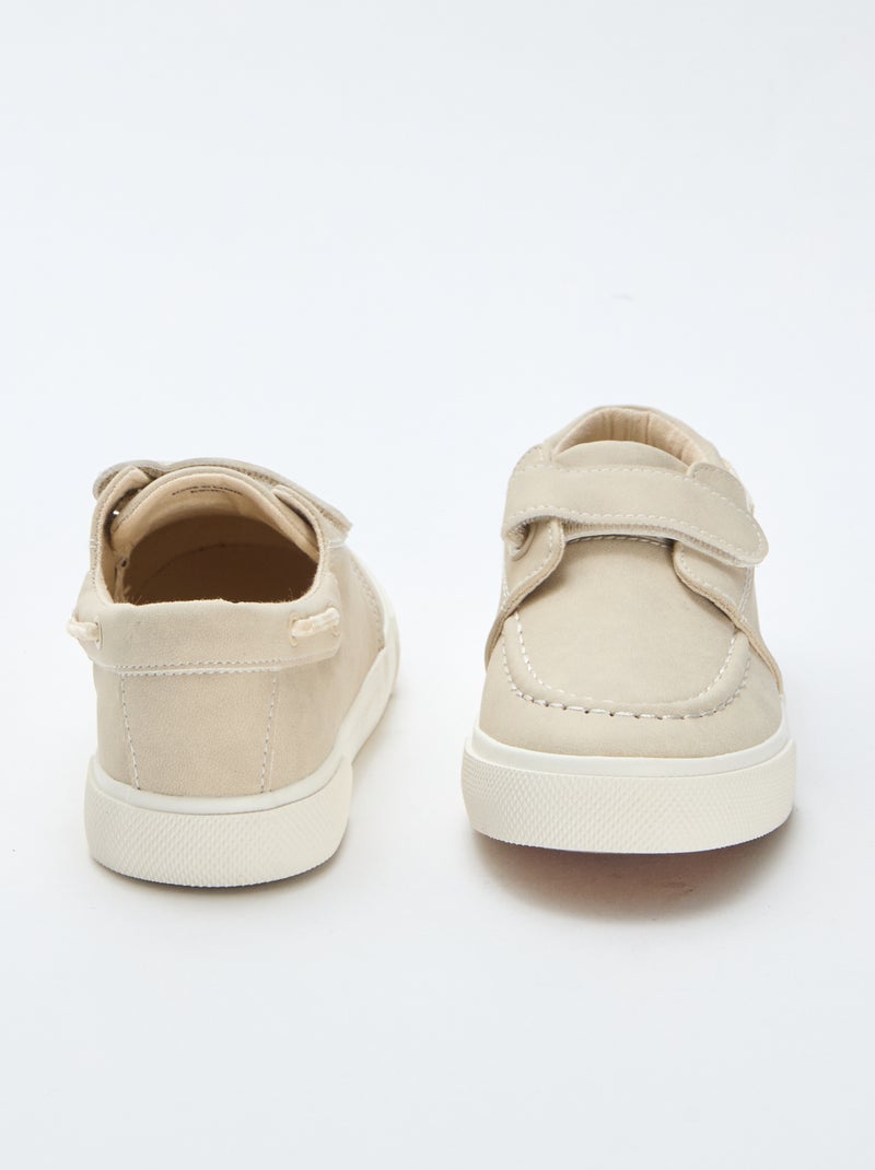 Chaussure bateau Beige - Kiabi