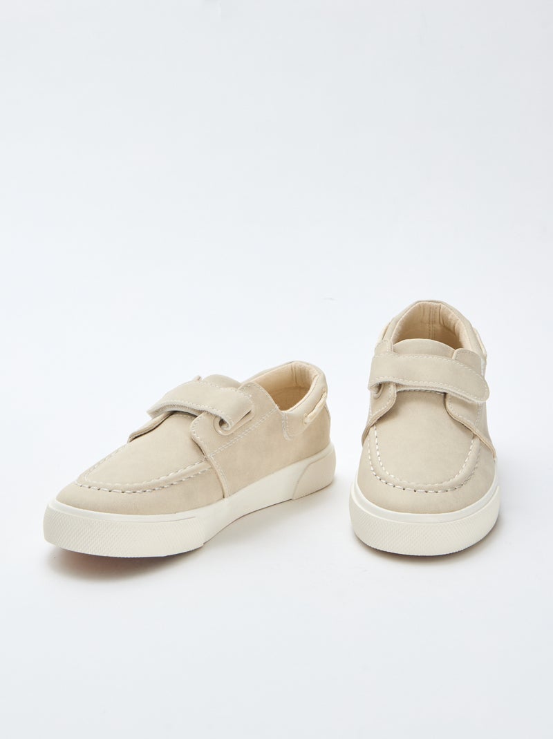 Chaussure bateau Beige - Kiabi