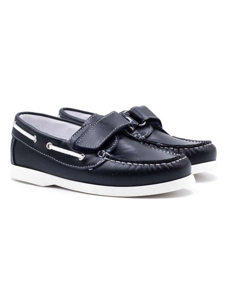 Chaussure Bateau Enfant - Boni Boat Bleu marine - Kiabi