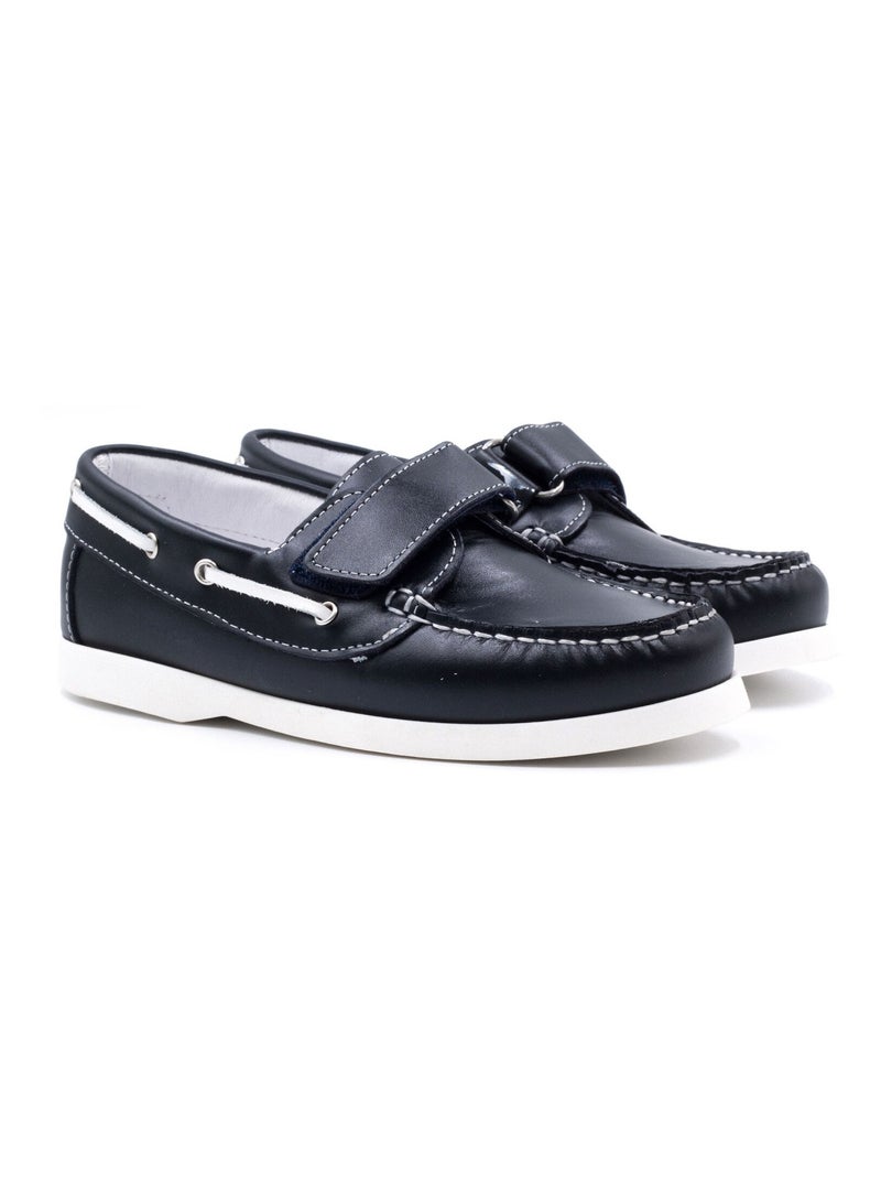 Chaussure Bateau Enfant - Boni Boat Bleu marine - Kiabi