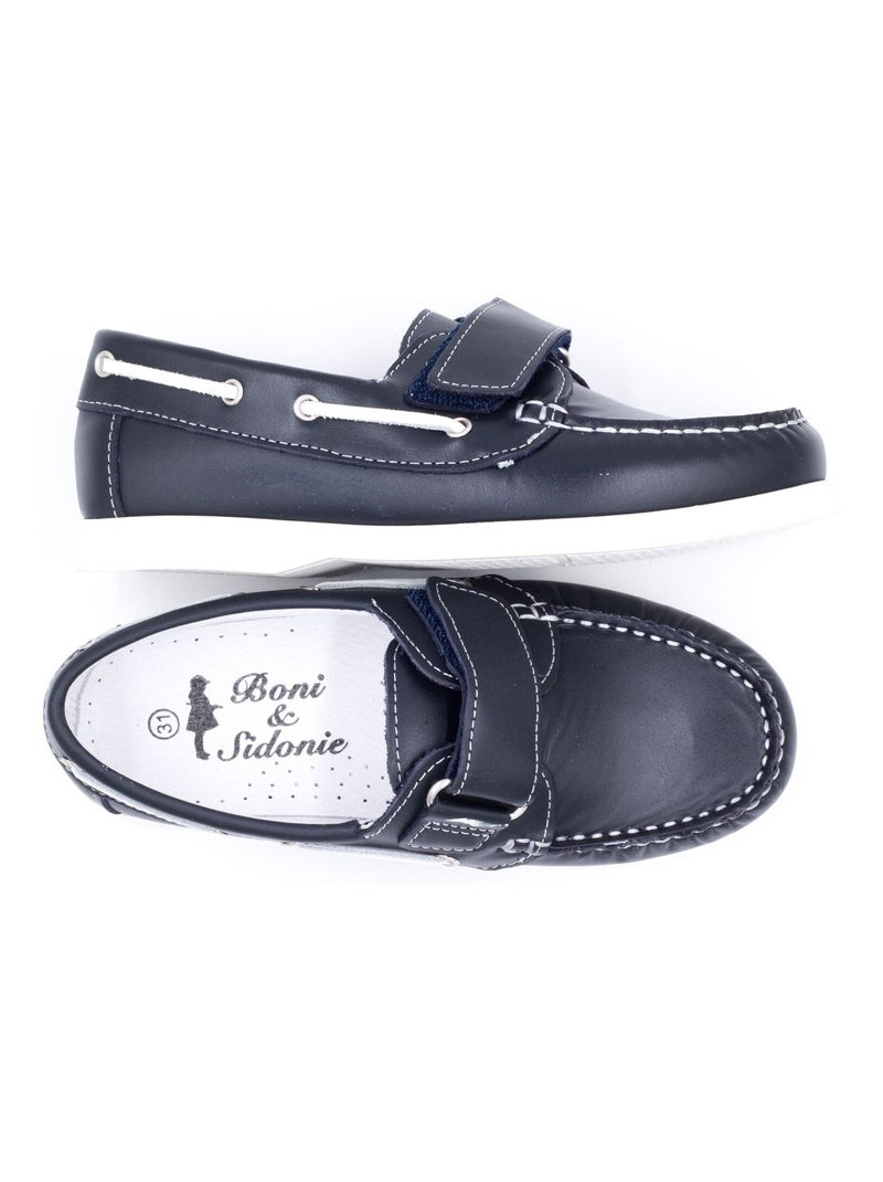 Chaussure Bateau Enfant Boni Boat Bleu marine Enfant