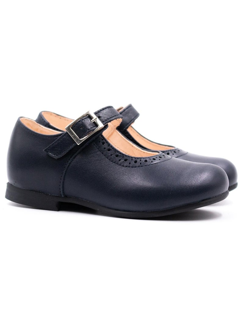 Chaussure Bebe Fille - Boni Mini Agathe Bleu marine - Kiabi