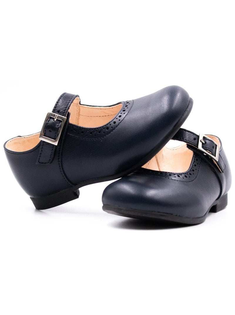 Chaussure Bebe Fille - Boni Mini Agathe Bleu marine - Kiabi