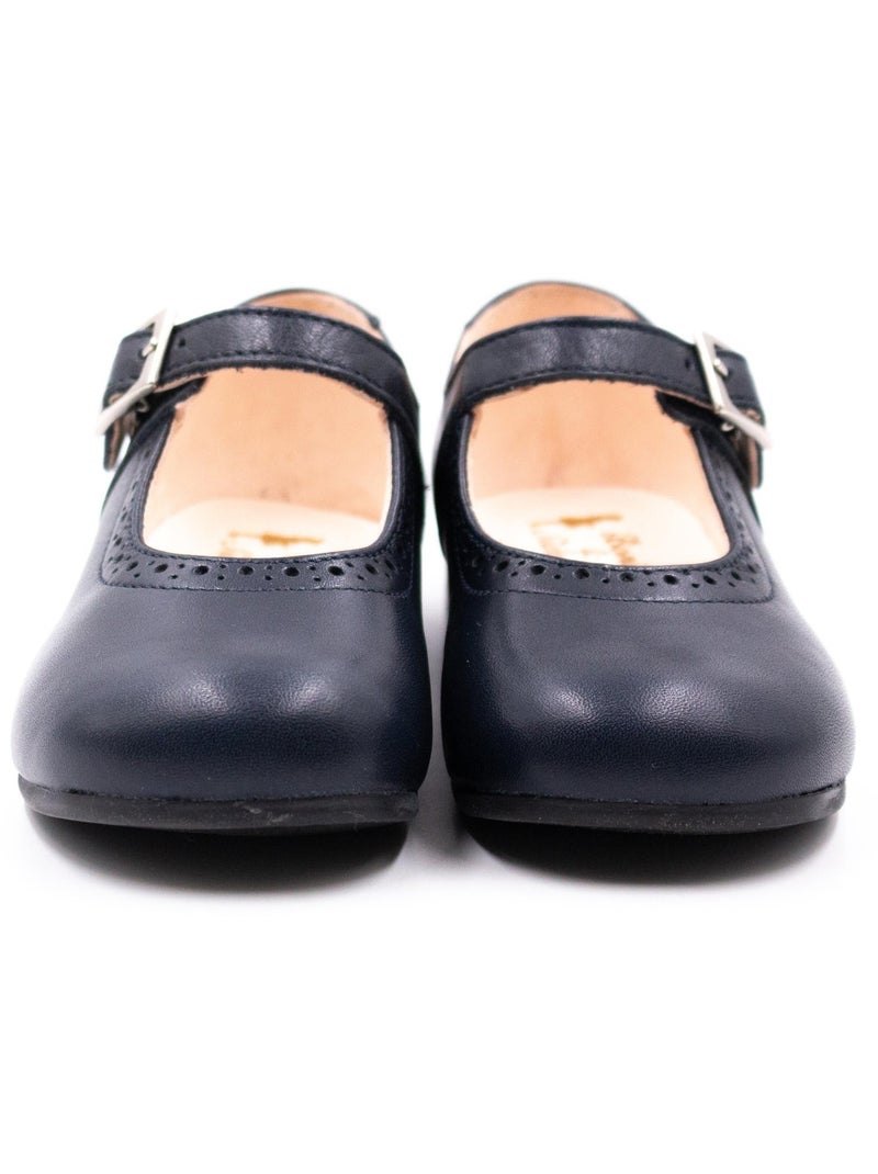 Chaussure Bebe Fille - Boni Mini Agathe Bleu marine - Kiabi