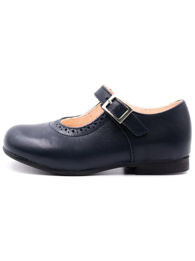 Chaussure Bebe Fille - Boni Mini Agathe Bleu marine - Kiabi