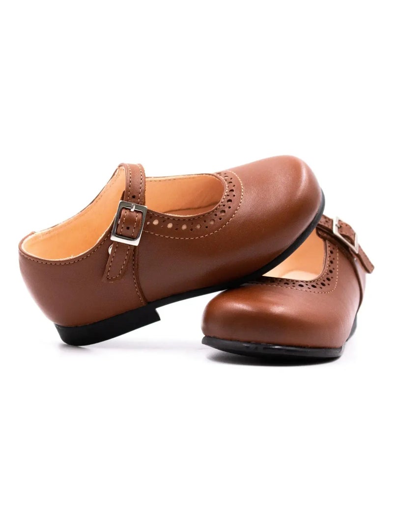 Chaussure Bebe Fille - Boni Mini Agathe Marron - Kiabi