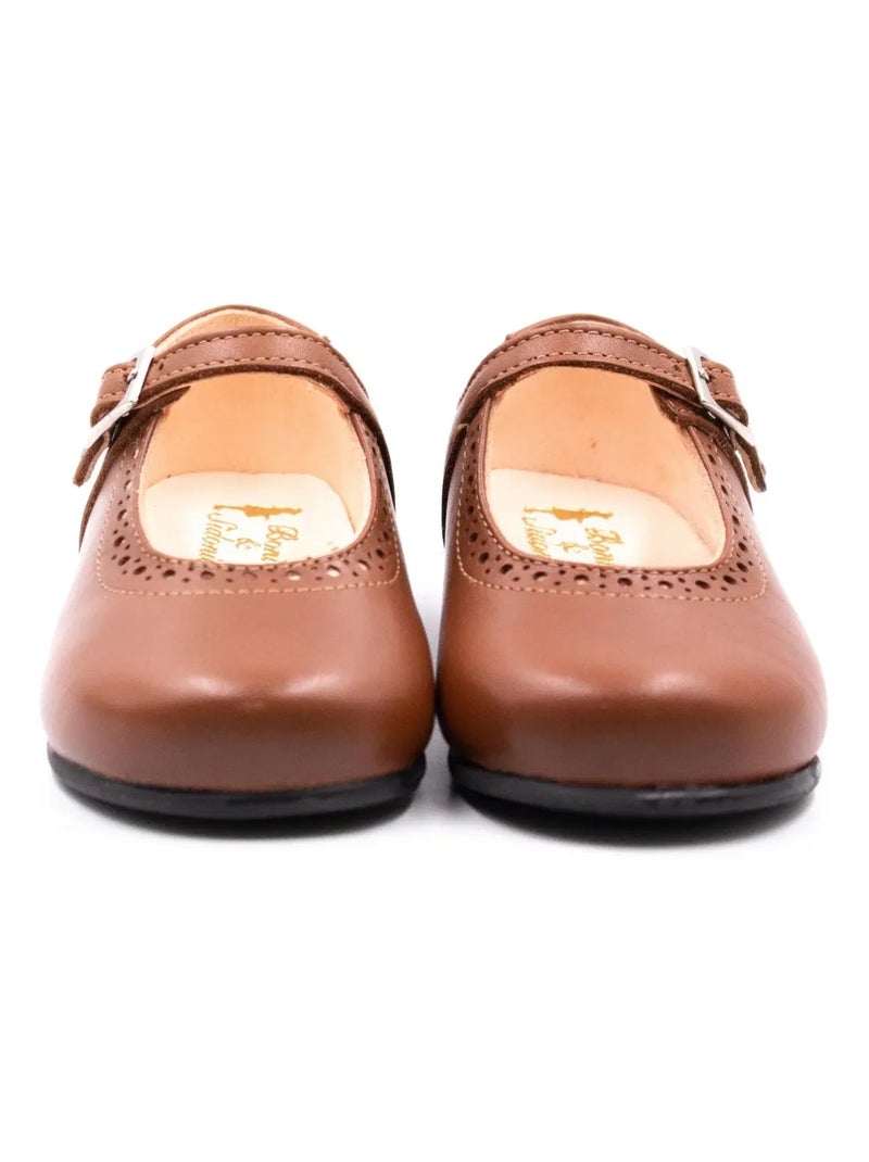 Chaussure Bebe Fille - Boni Mini Agathe Marron - Kiabi