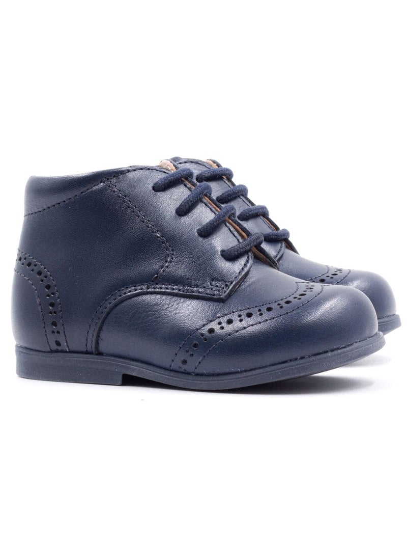 Chaussure Bébé Premier Pas - Boni Elie Bleu marine - Kiabi