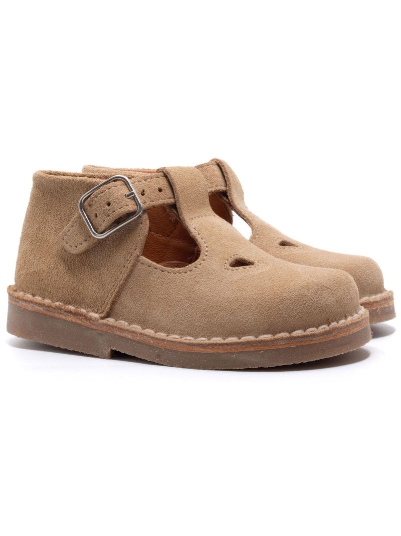 Chaussure Bebe Premier Pas - Boni Mini Hugues Beige clair - Kiabi
