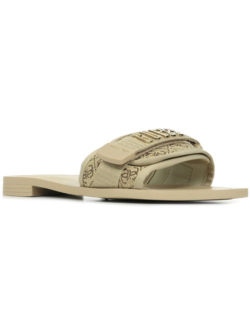 Chaussure claquette GUESS FL6E2LFAL19 Beige/Marron - Kiabi