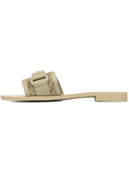 Chaussure claquette GUESS FL6E2LFAL19 Beige/Marron - Kiabi