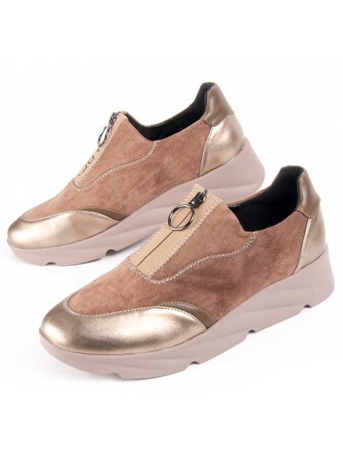 Chaussure Compensée Matière Synthétique Et Textile Montevita - Kiabi
