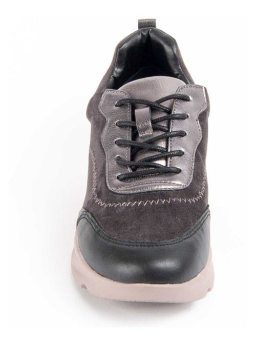 Chaussure Compensée Matière Synthétique Et Textile Montevita - Kiabi