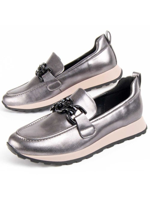 Chaussure Compensée Matière Synthétique Et Textile Montevita - Kiabi