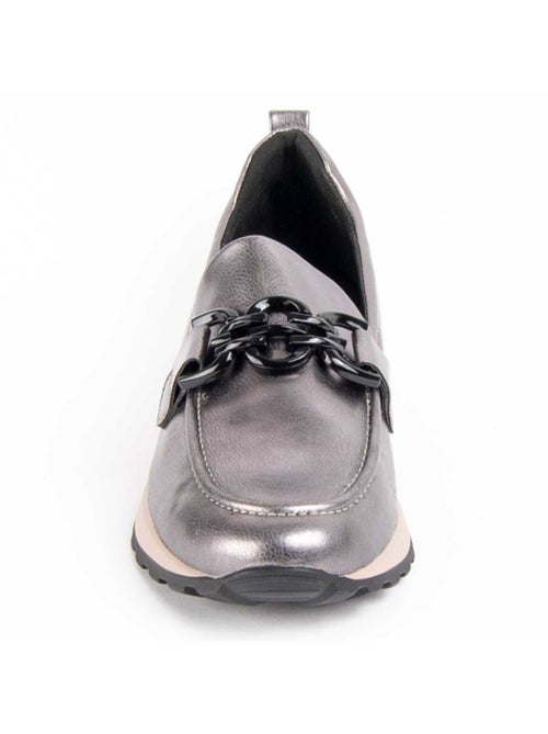 Chaussure Compensée Matière Synthétique Et Textile Montevita - Kiabi