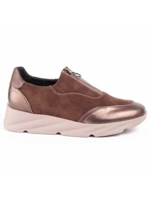 Chaussure Compensée Matière Synthétique Et Textile Montevita - Kiabi