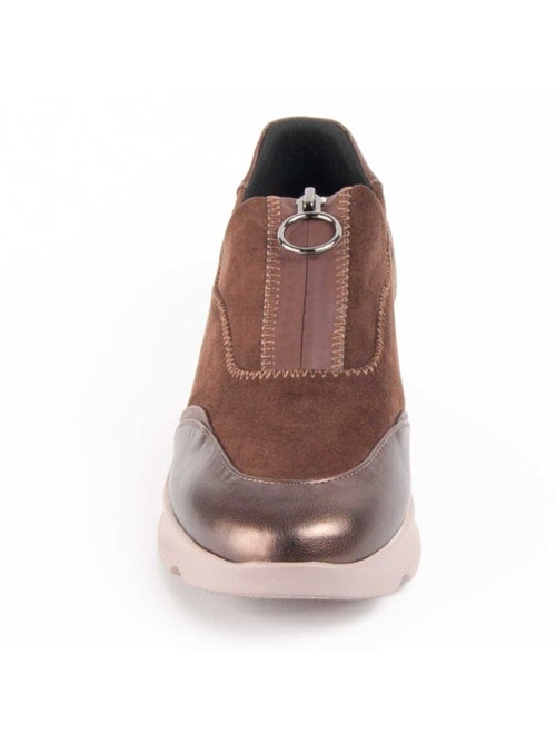 Chaussure Compensée Matière Synthétique Et Textile Montevita - Kiabi