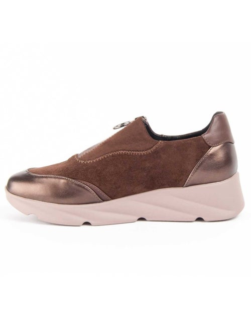 Chaussure Compensée Matière Synthétique Et Textile Montevita - Kiabi