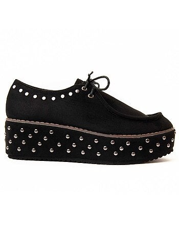 Chaussure Compensée Tissu Montevita