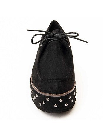 Chaussure Compensée Tissu Montevita