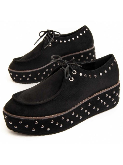 Chaussure Compensée Tissu Montevita - Kiabi
