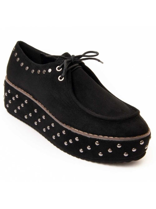 Chaussure Compensée Tissu Montevita - Kiabi