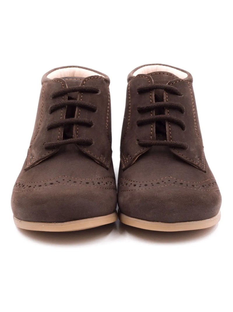 Chaussure De Marche Bébé - Boni Maé Marron chocolat - Kiabi