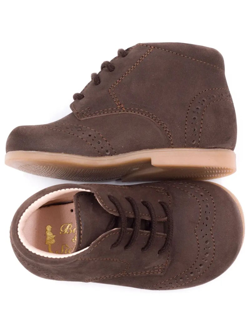 Chaussure De Marche Bébé - Boni Maé Marron chocolat - Kiabi