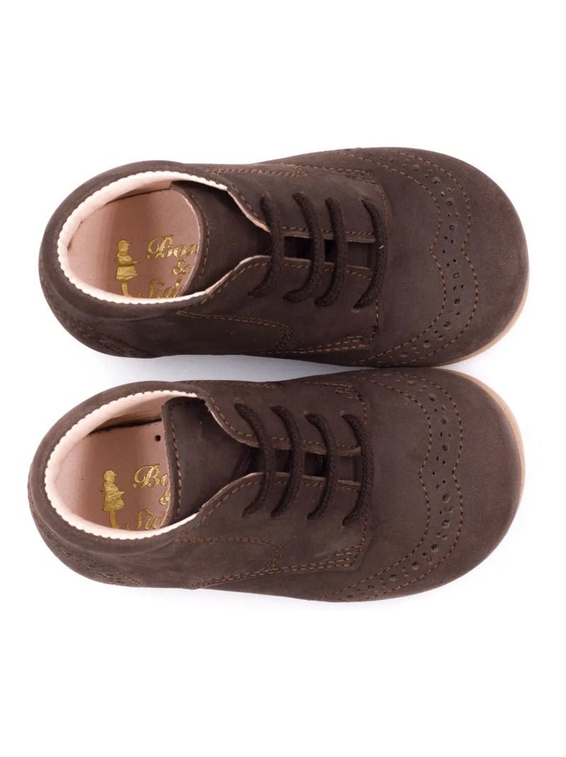 Chaussure De Marche Bébé - Boni Maé Marron chocolat - Kiabi