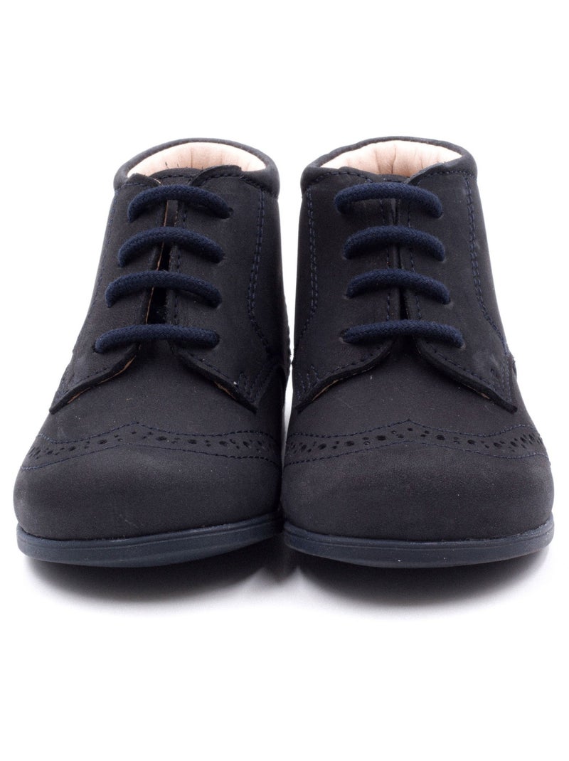 Chaussure De Marche Bébé - Boni Maé Noir Bleu marine Bleu - Kiabi