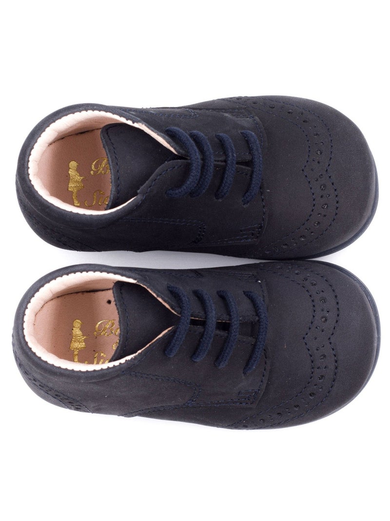 Chaussure De Marche Bébé - Boni Maé Noir Bleu marine Bleu - Kiabi