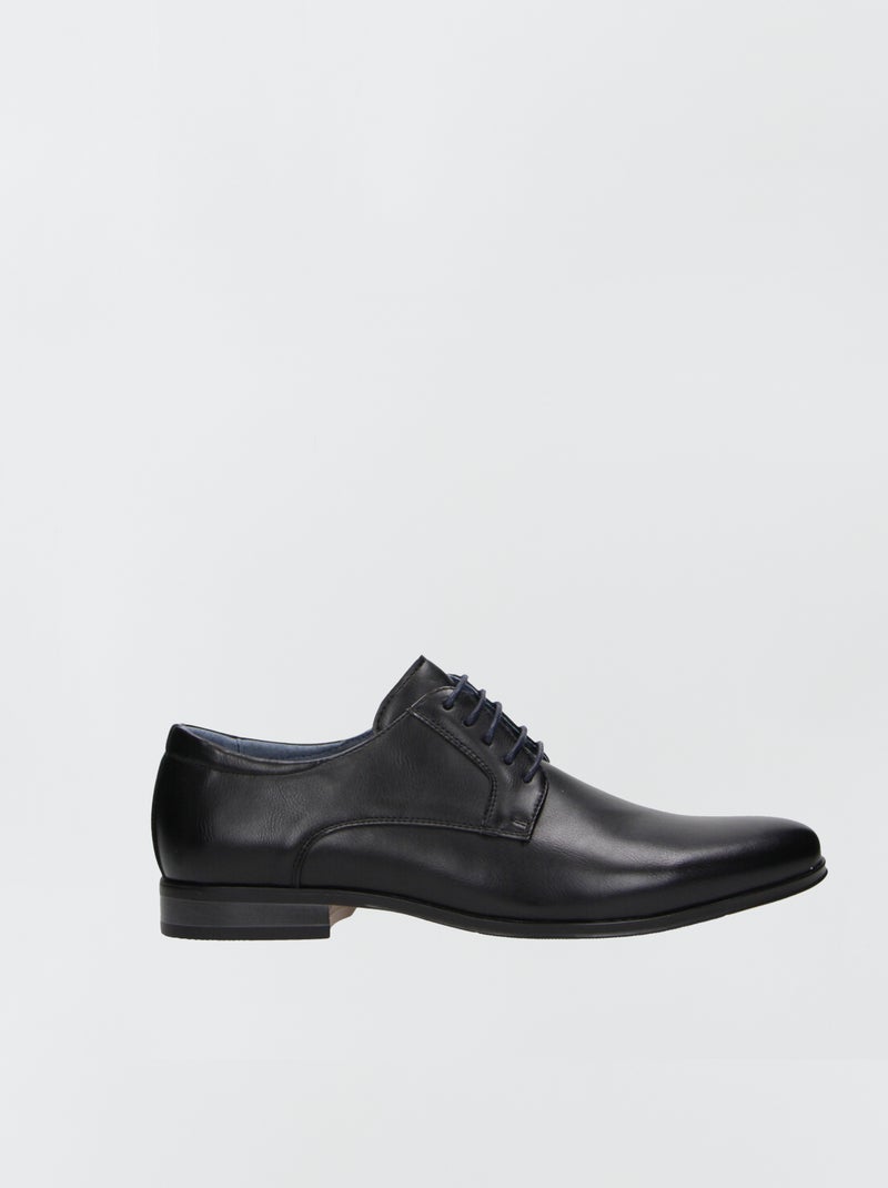 Chaussure de ville à lacets Noir - Kiabi