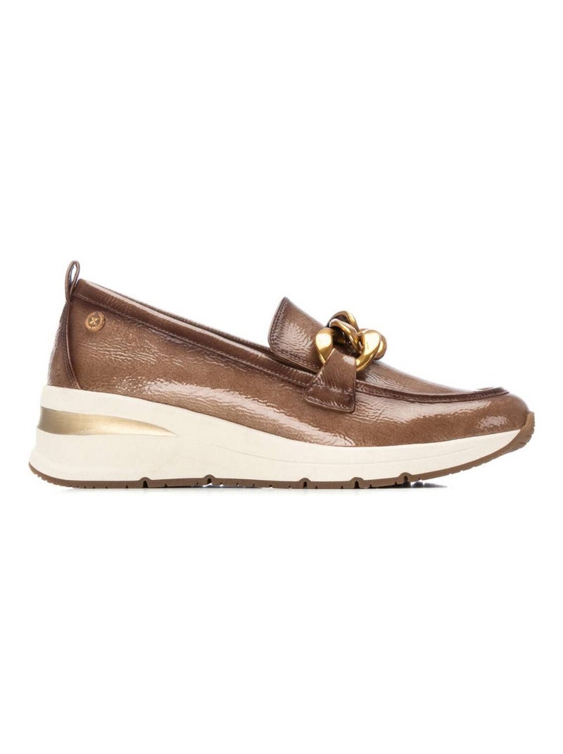 Chaussure décontractée coin Beige - Kiabi