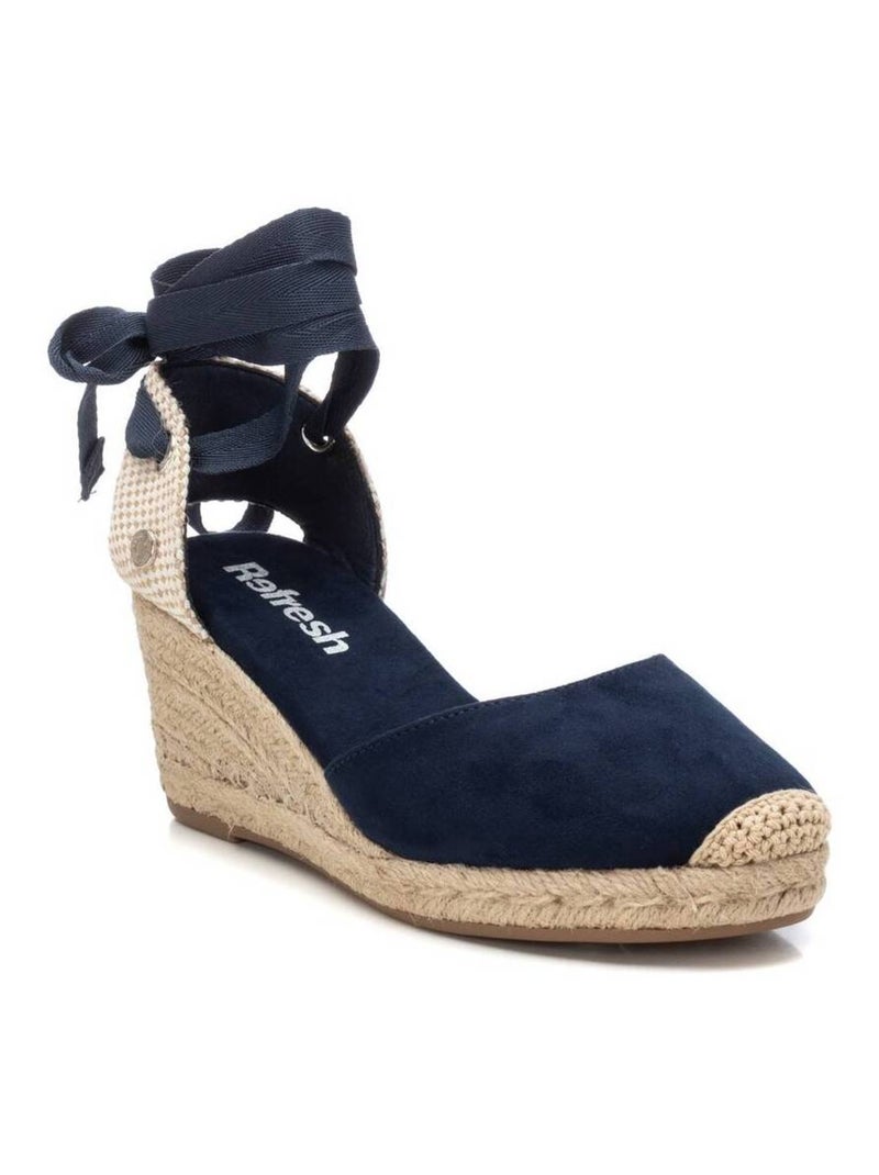 Chaussure décontractée coin cheville Bleu - Kiabi