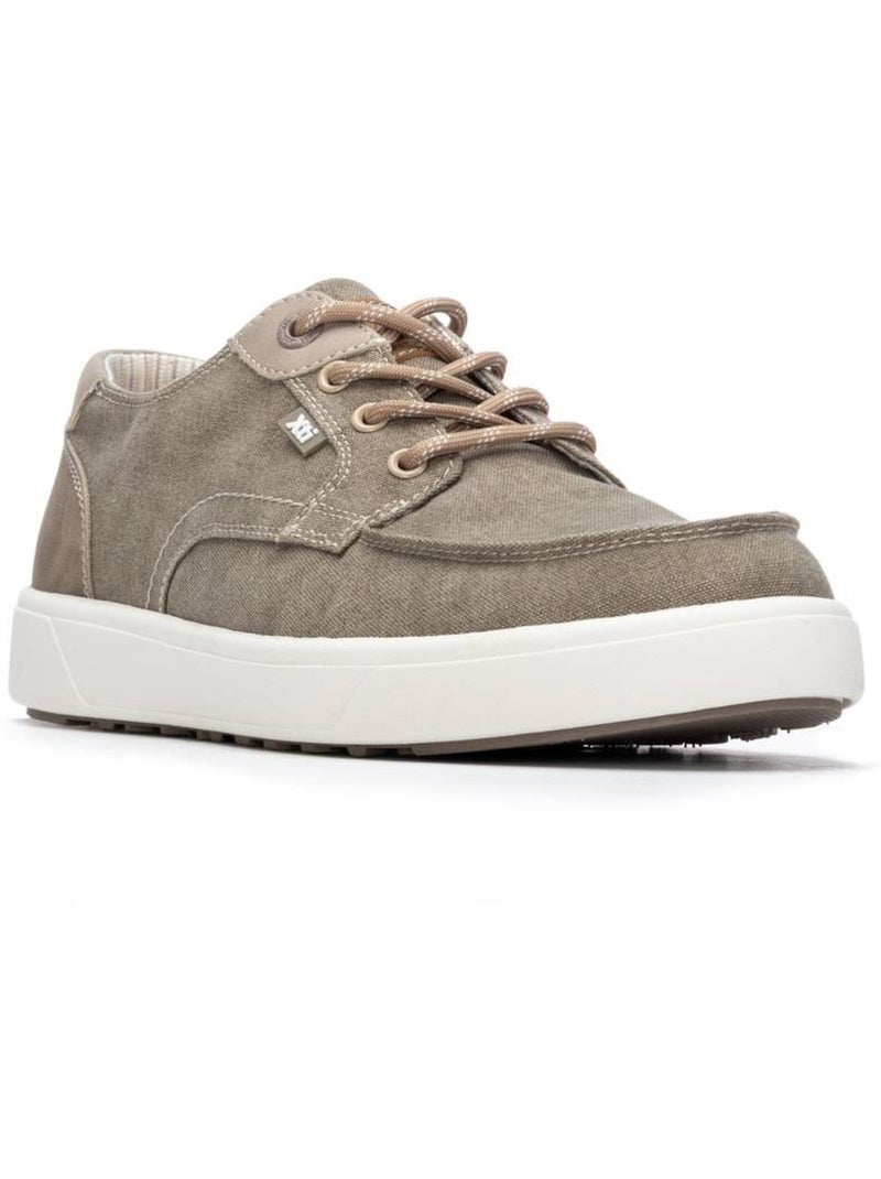 Chaussure décontractée lacets Beige - Kiabi