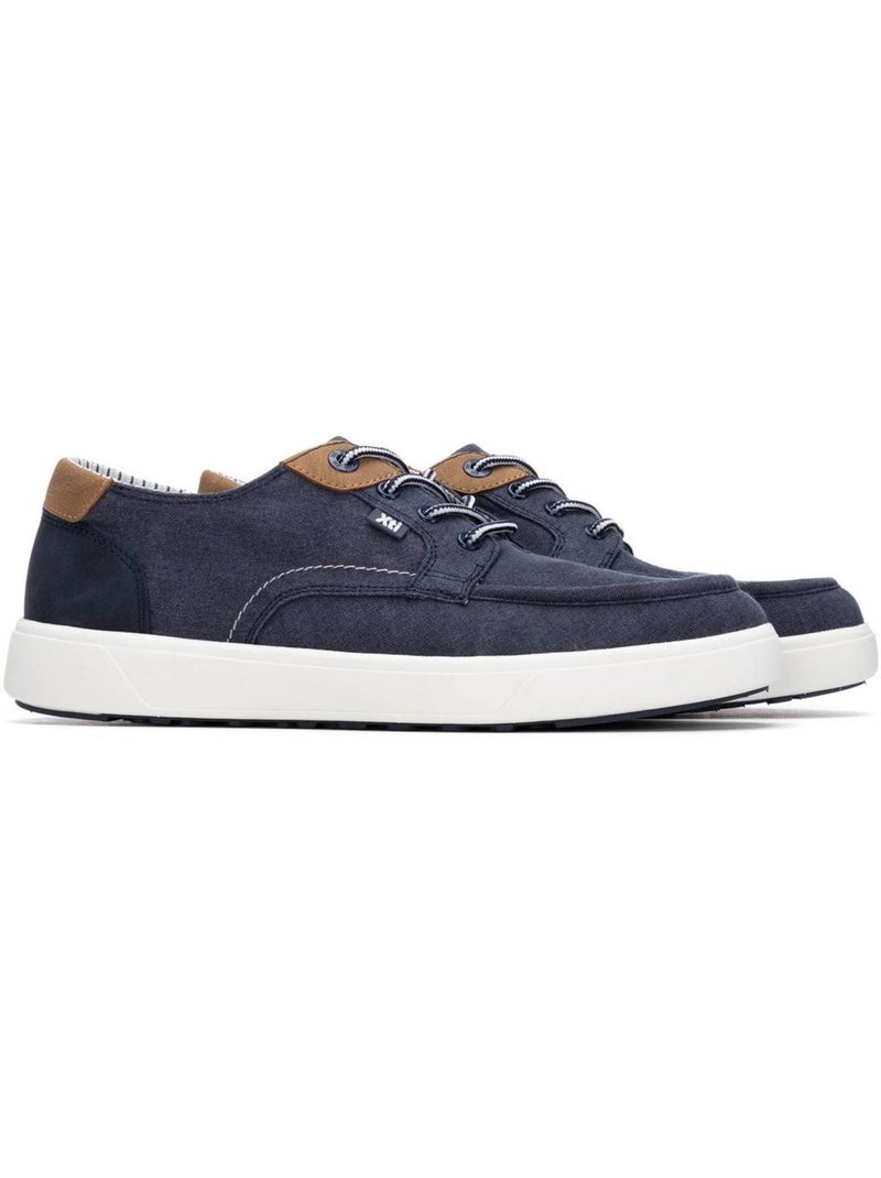 Chaussure décontractée lacets Bleu - Kiabi