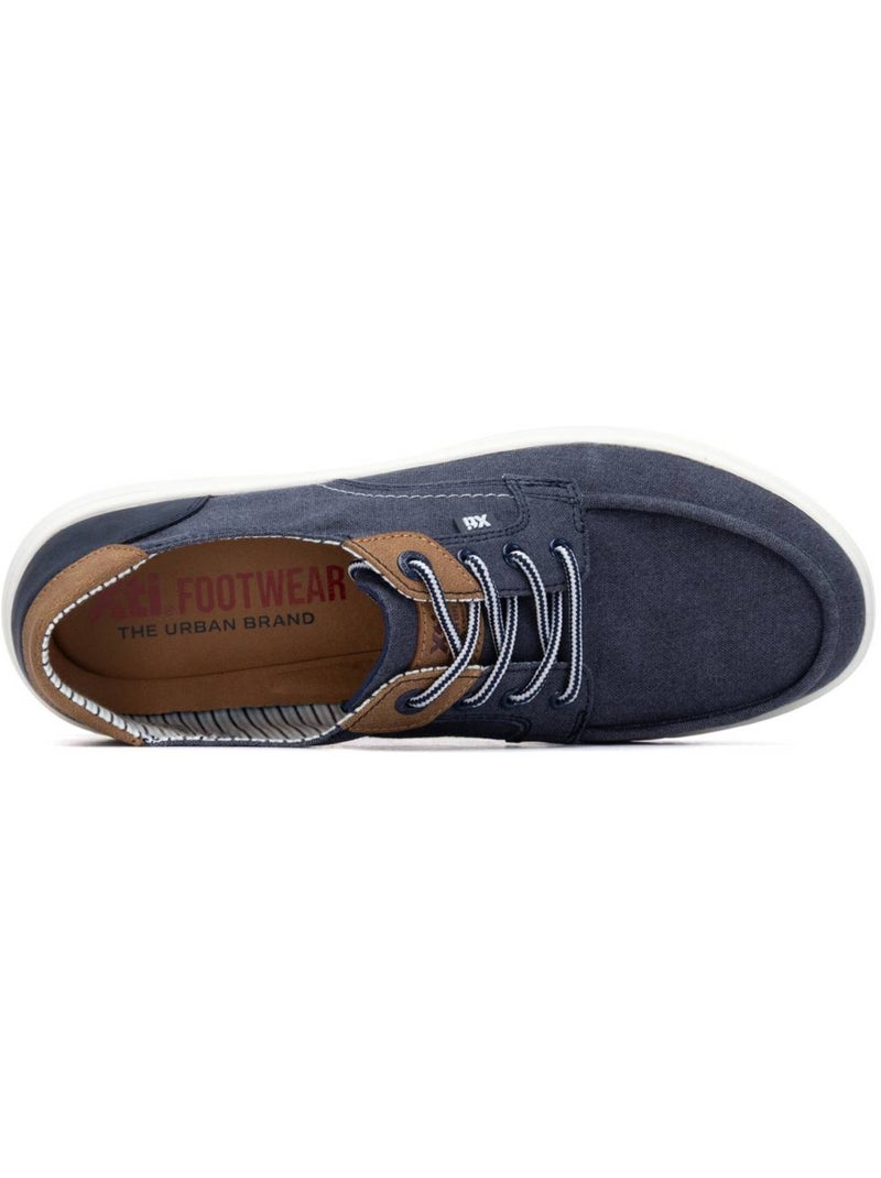 Chaussure décontractée lacets Bleu - Kiabi