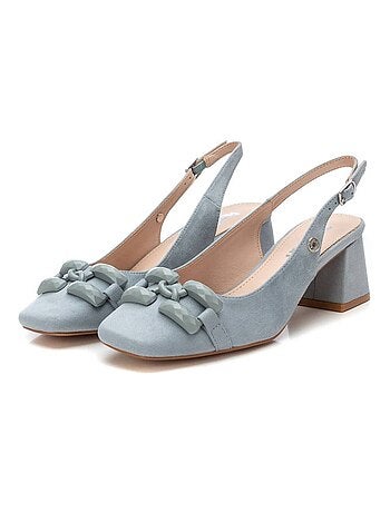 Chaussure entreprise à talon avec boucle